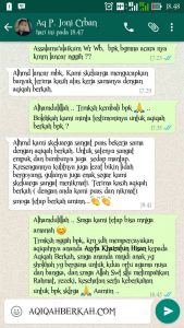 Testimoni Aqiqah Berkah