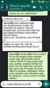 Testimoni Aqiqah Berkah Bu Ajeng